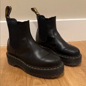 Dr. Martens Black Platform Boots